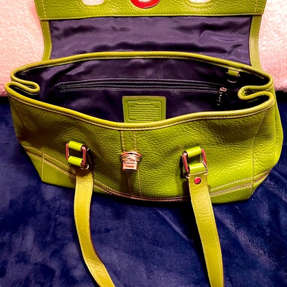 Coach Hamilton Satchel Handbag - Picture 6 of 14